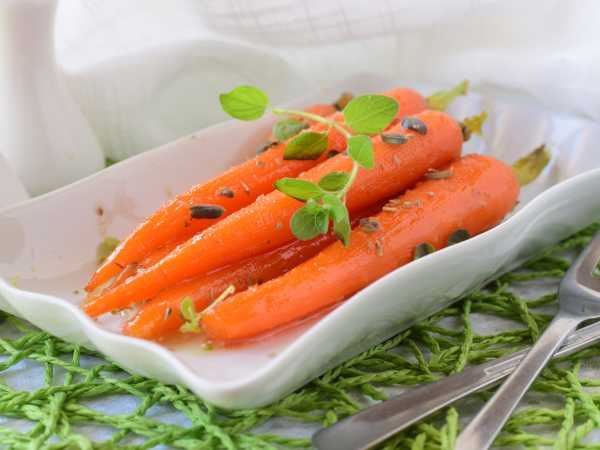 Морковь на пару