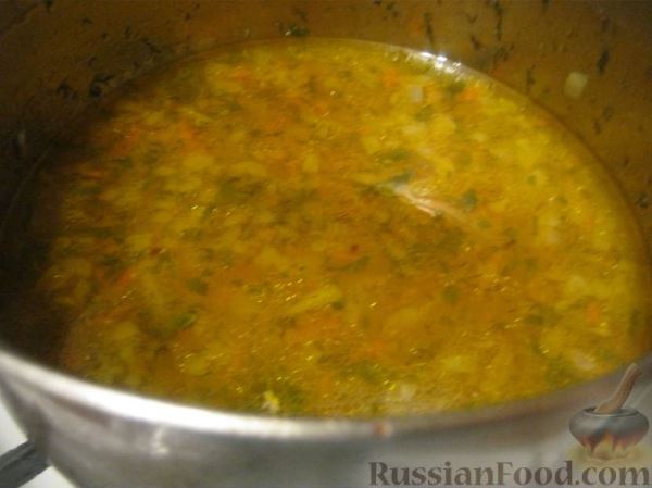 Суп картофельный с гречневой крупой