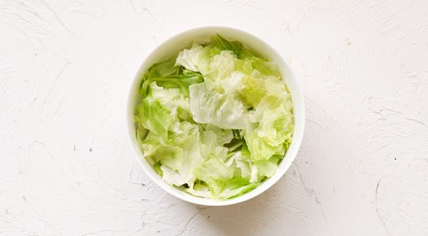 Легкий салат без мяса